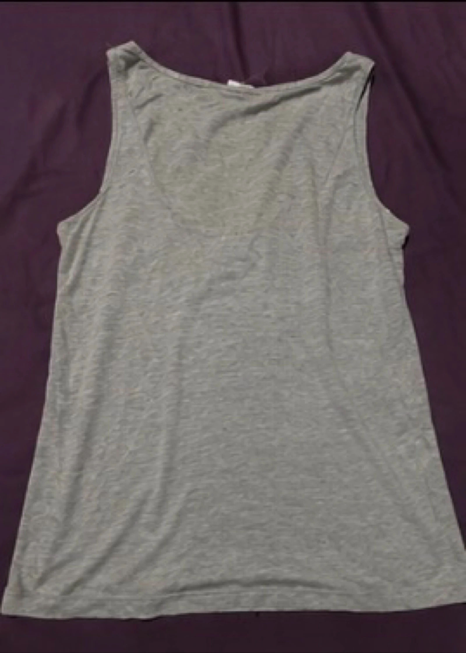 Camisola gris jaspeada para mujer – Corte fluido – Talla S – photo 3